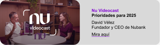 Nu Videocast Segmentação - Livia Chanes CEO do Nubank no Brasil - Botão: assista aqui