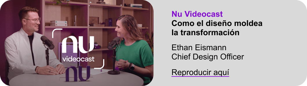 Nu Videocast Segmentação - Livia Chanes CEO do Nubank no Brasil - Botão: assista aqui