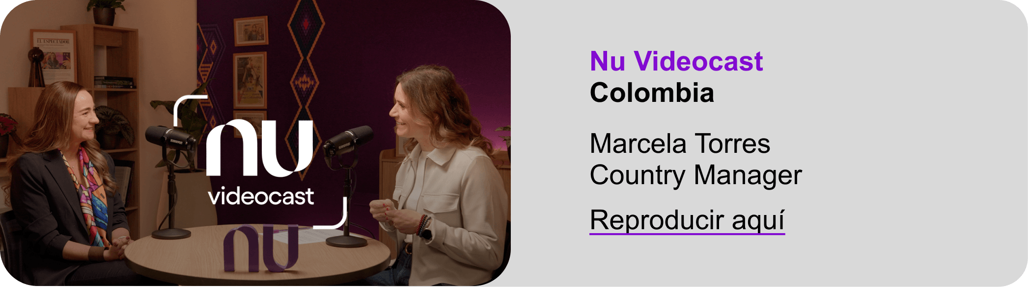 Nu Videocast - Marcela Torres